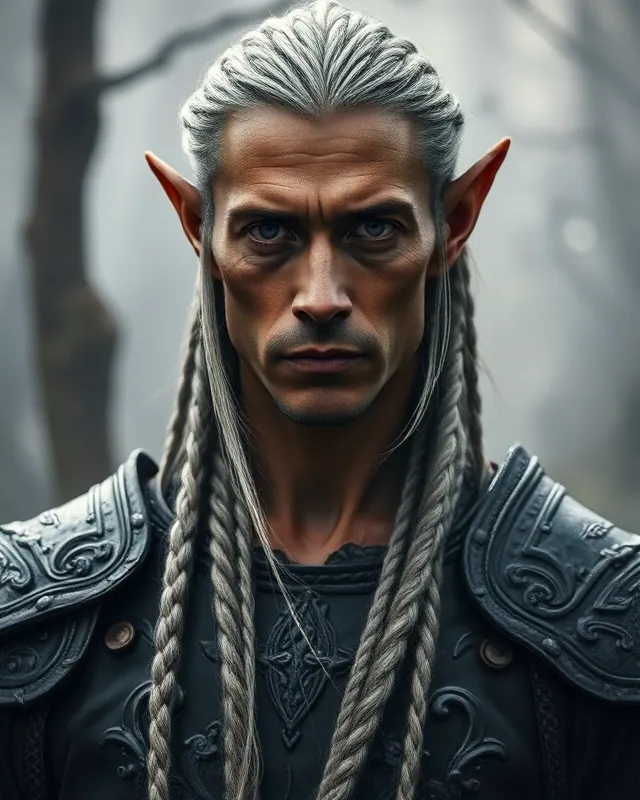 Forest guardian: example AI influencer portrait
