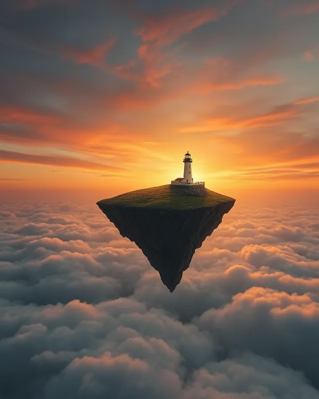 floating island example image